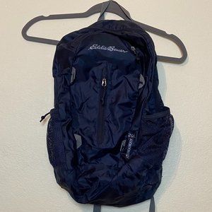 Navy Blue Eddie Bauer 20L Stowaway Backpack